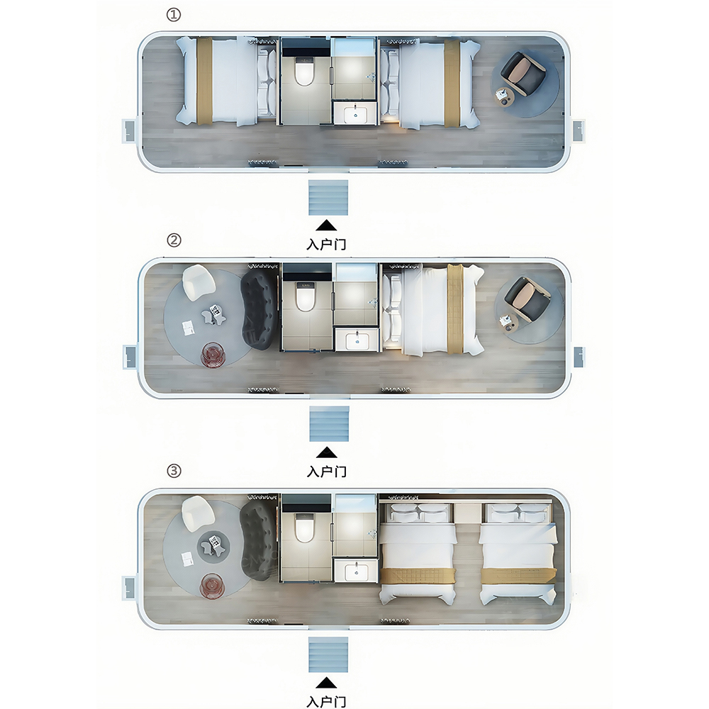 C5 Aftagelige Mobile Capsule Resort Cabins
